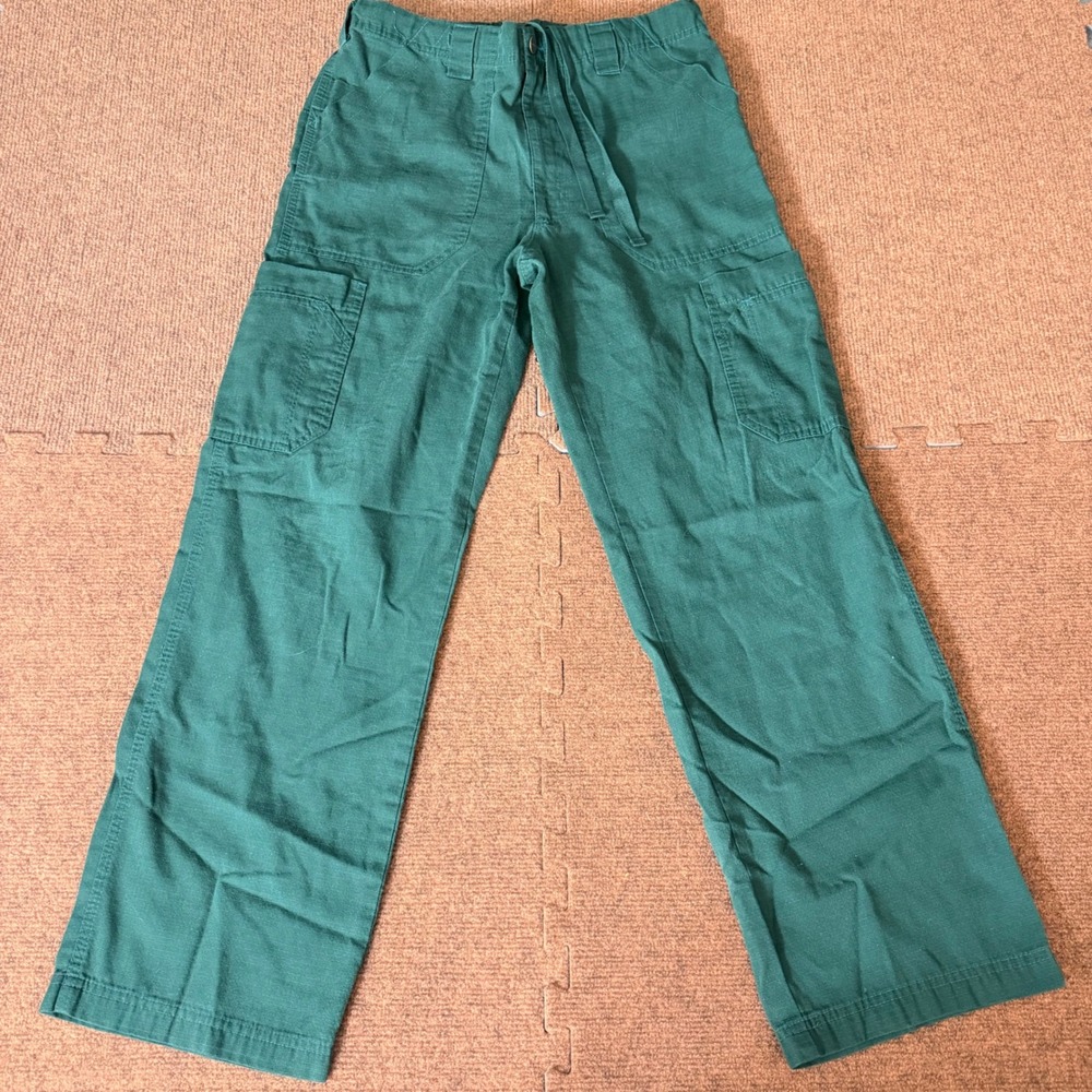 Carhartt Medical Scrub Pants Womens Regular Forest Green Ripstop Cargo C54108 A+ - Picture 1 of 9